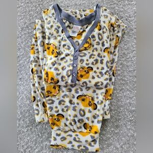 Disney Lion King Simba Pajama Set Women's
